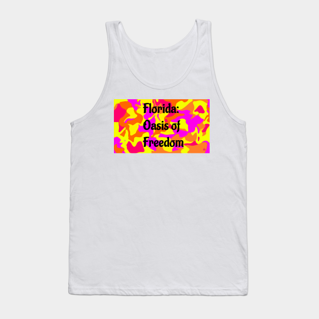 Florida: Oasis of Freedom by Blackburn Ink Tank Top by Blackburn Ink